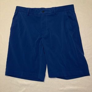 Greg Norman Men’s Golf Shorts Blue Sz 36 EUC